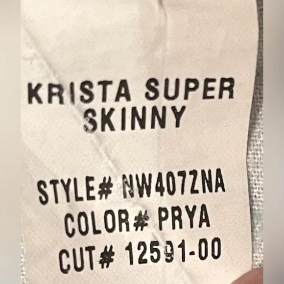 Hudson Krista Super Skinny jeans, size 27 - Picture 4 of 9